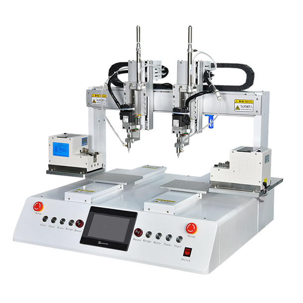 Double Station Servo Motor Screw Machine